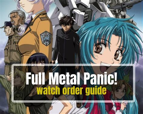 full metal panic watch order